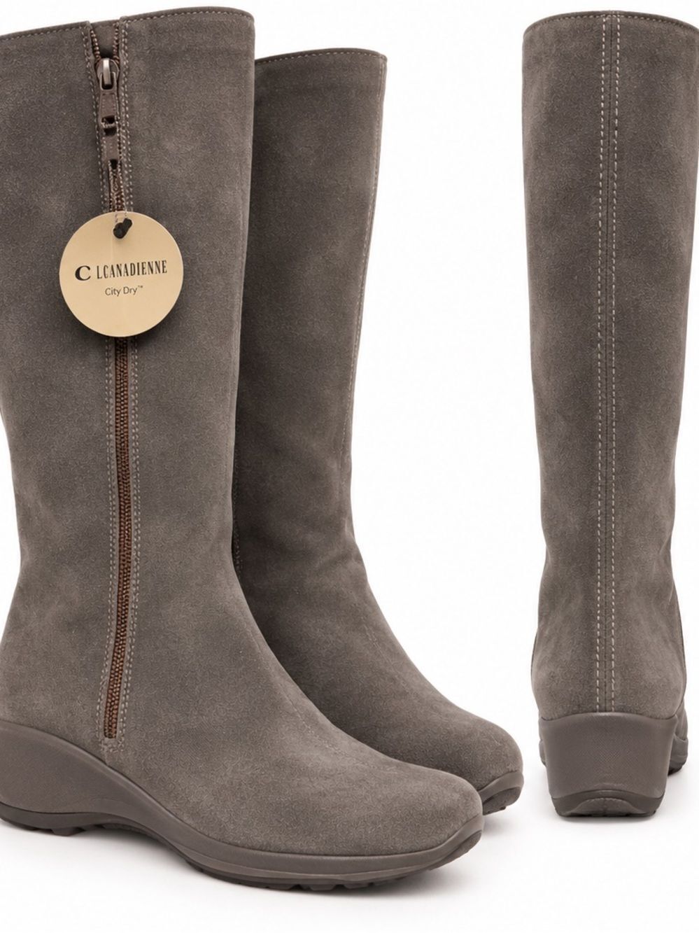 La CANADIENNE Women's Winter Wedge Boots NWT $650